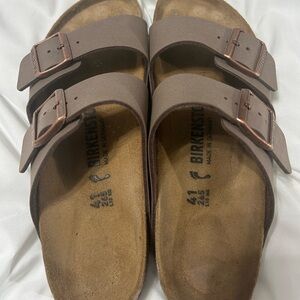 Brown Leather Birkenstock